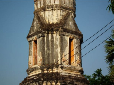 <br>เรือนธาตุพระปรางค์วัดอินทาราม