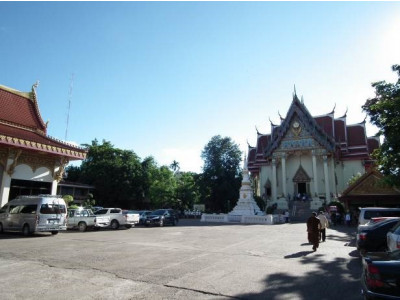 <br>สภาพทั่วไปภายในวัดโพธิ์ชัยและพระอุโบสถ