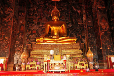 <br>พระศรีศากยมุนี (ที่มา : http://www.lib.su.ac.th/web-temple/index.php?option=com_content&view=article&id=19&Itemid=19)