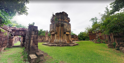 <br>ปราสาทตาเมือนธม (ที่มา :\ www.google.com/maps/)