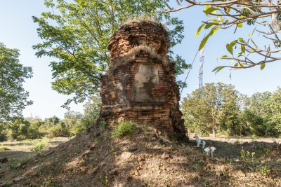 เจดีย์วัดโขมงพระโหมด<br>