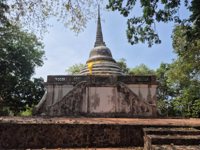 พระเจดีย์บนเขาพิหาร<br>